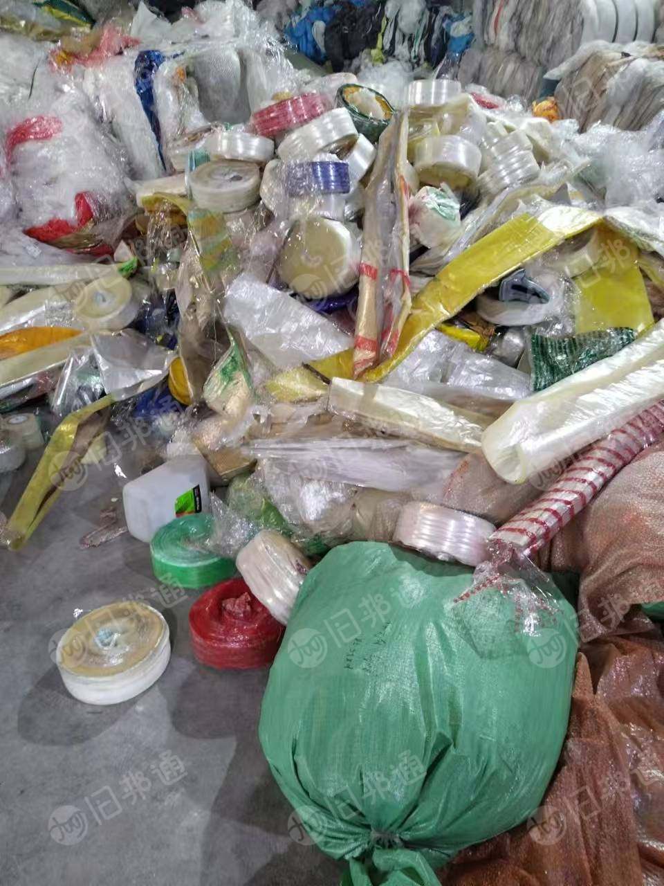 出售BOPP胶带废料,无胶BOPP膜压包料,现货十七八吨,统货出