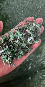 出售水洗pet打包带破碎料