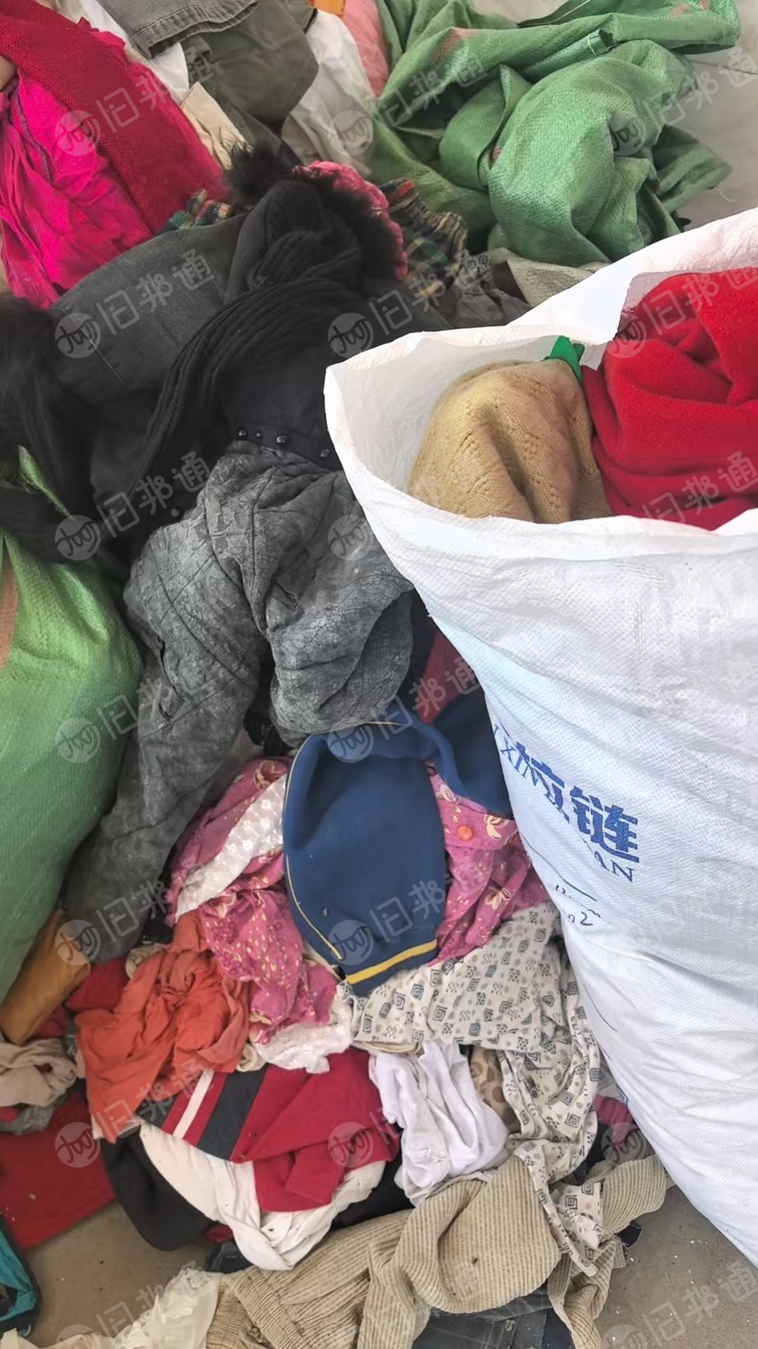 长期出售旧衣服黑料,黑料,燃烧料,月供20吨左右