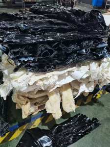 出售淋膜机下来的tpe机头料,tpe边角料,现货100吨左右