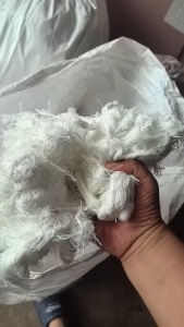 长期出售环锭纺下来的纯大化回丝,回丝