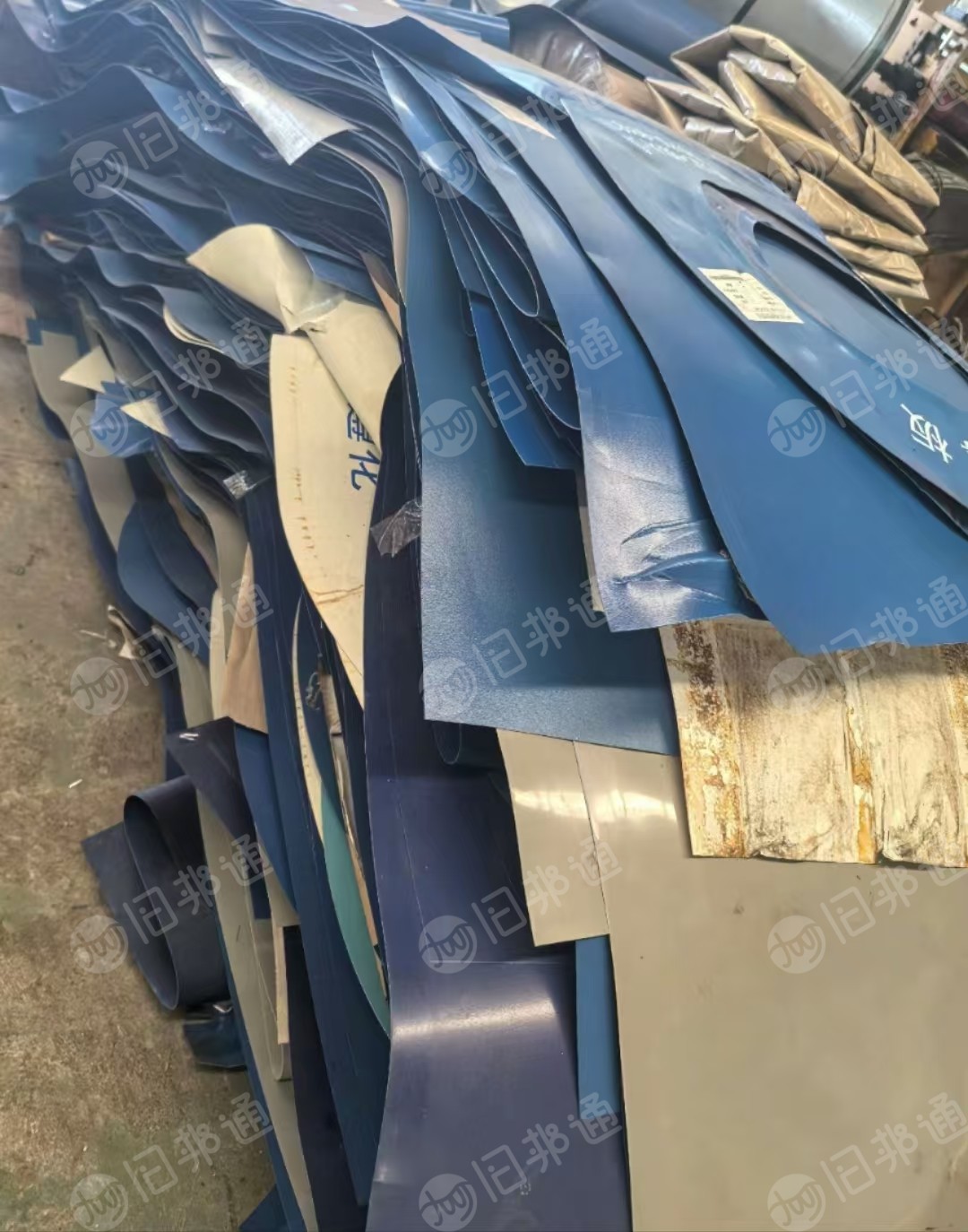 出售pe钢卷皮毛料，全漂的，长期有货