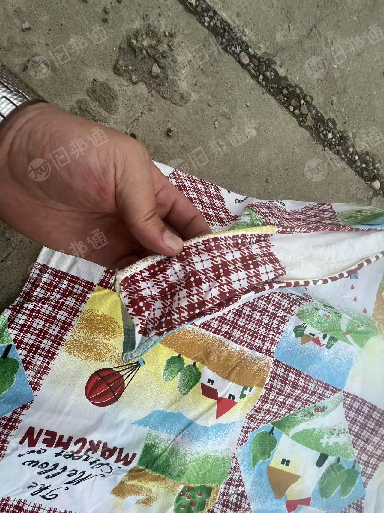 出售工厂倒闭抵债用的库存床单被套，花色的，现货两三吨