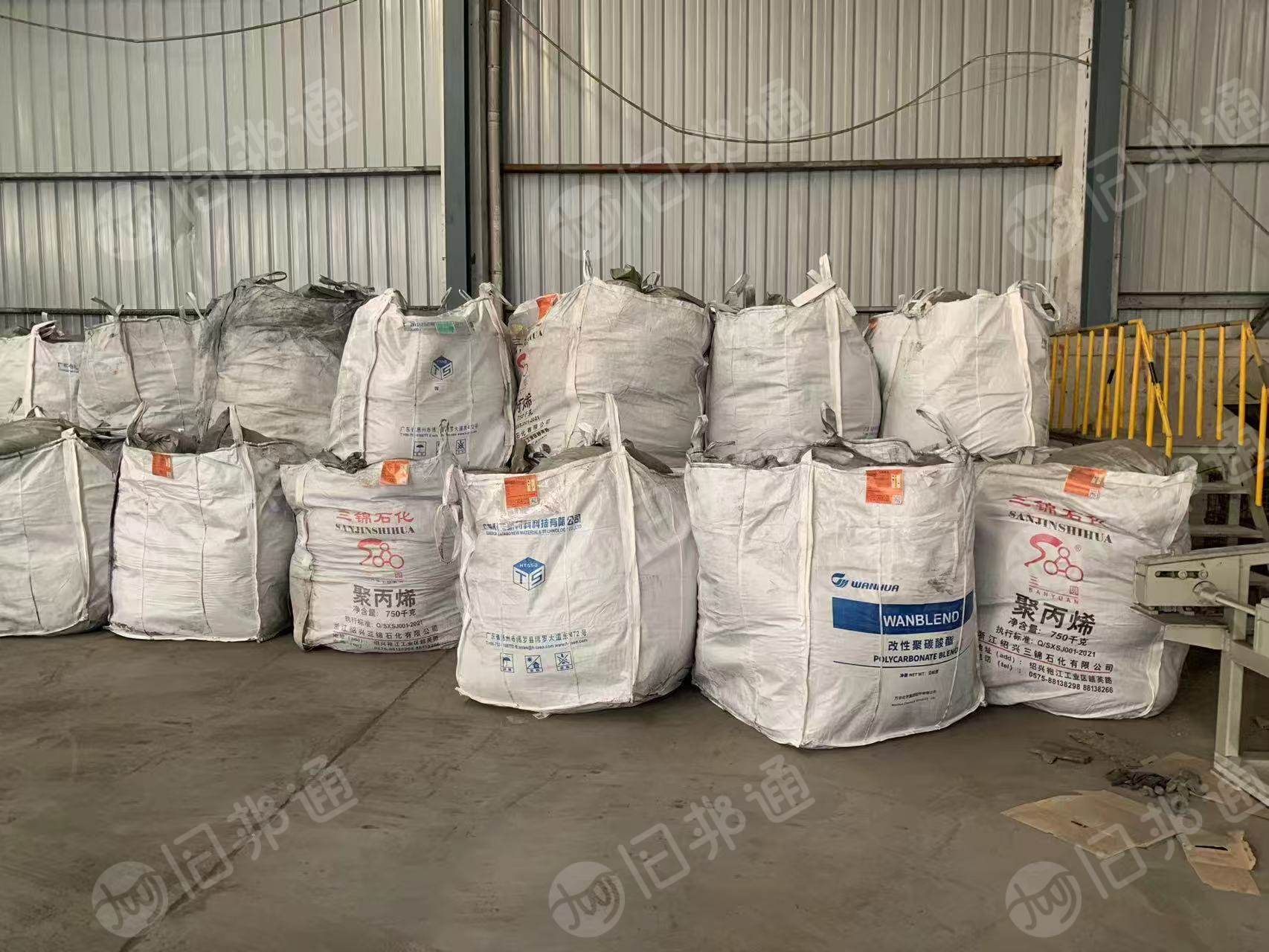 大量回收二手吨包袋。平底上宽口