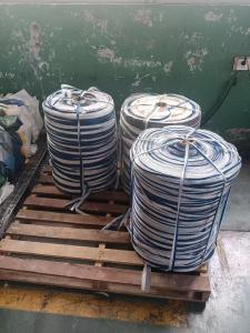 长期出售涤纶布边条,覆一层胶,打绳料,打绳子用,现货100多吨,货在湖北随州