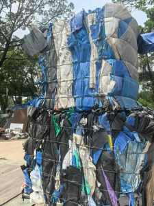 出售浮水PP空心板废料，现货十多吨