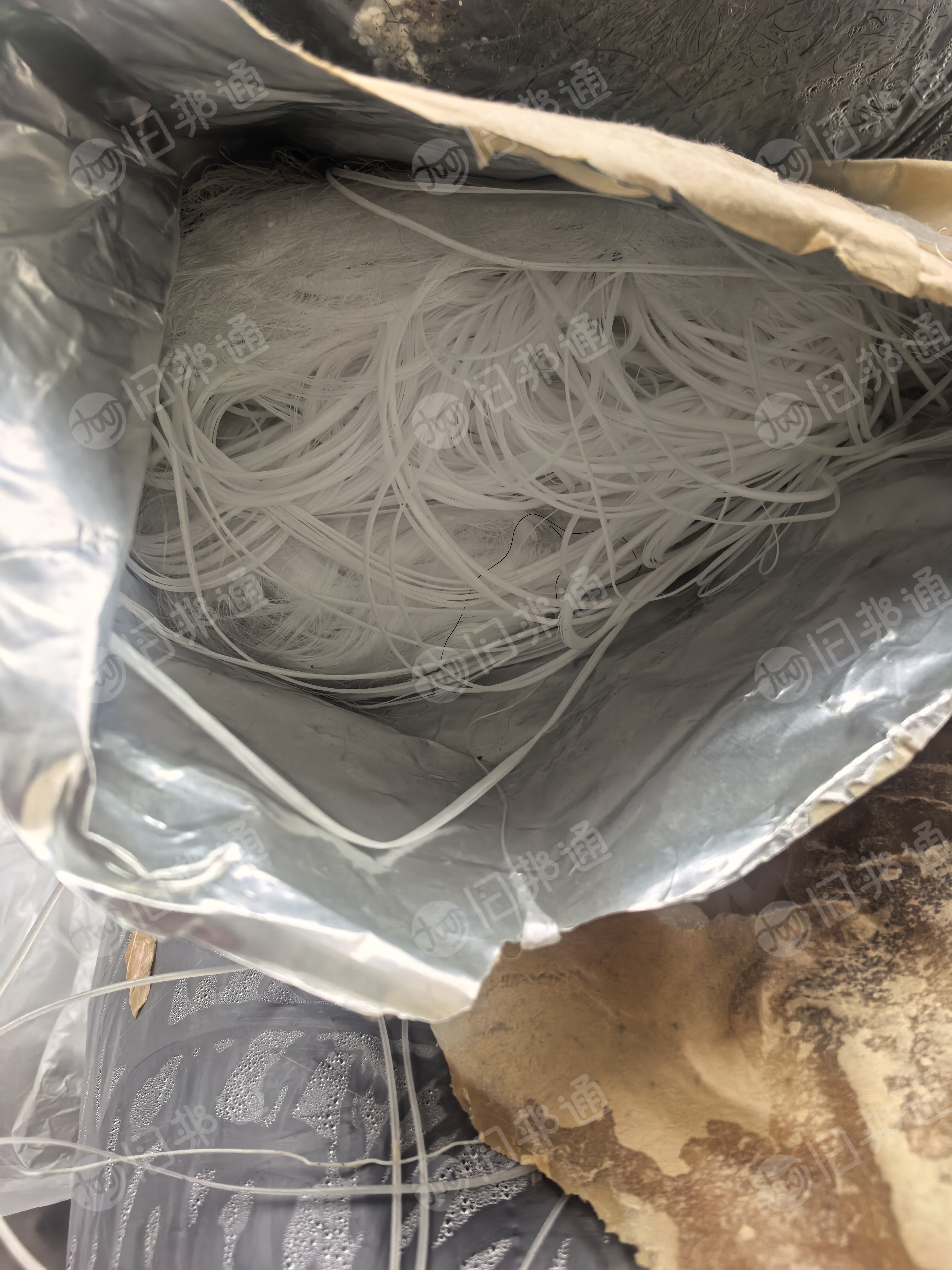 厂家出售tpu混合涤纶废丝,纯tpu废丝,tpu废料
