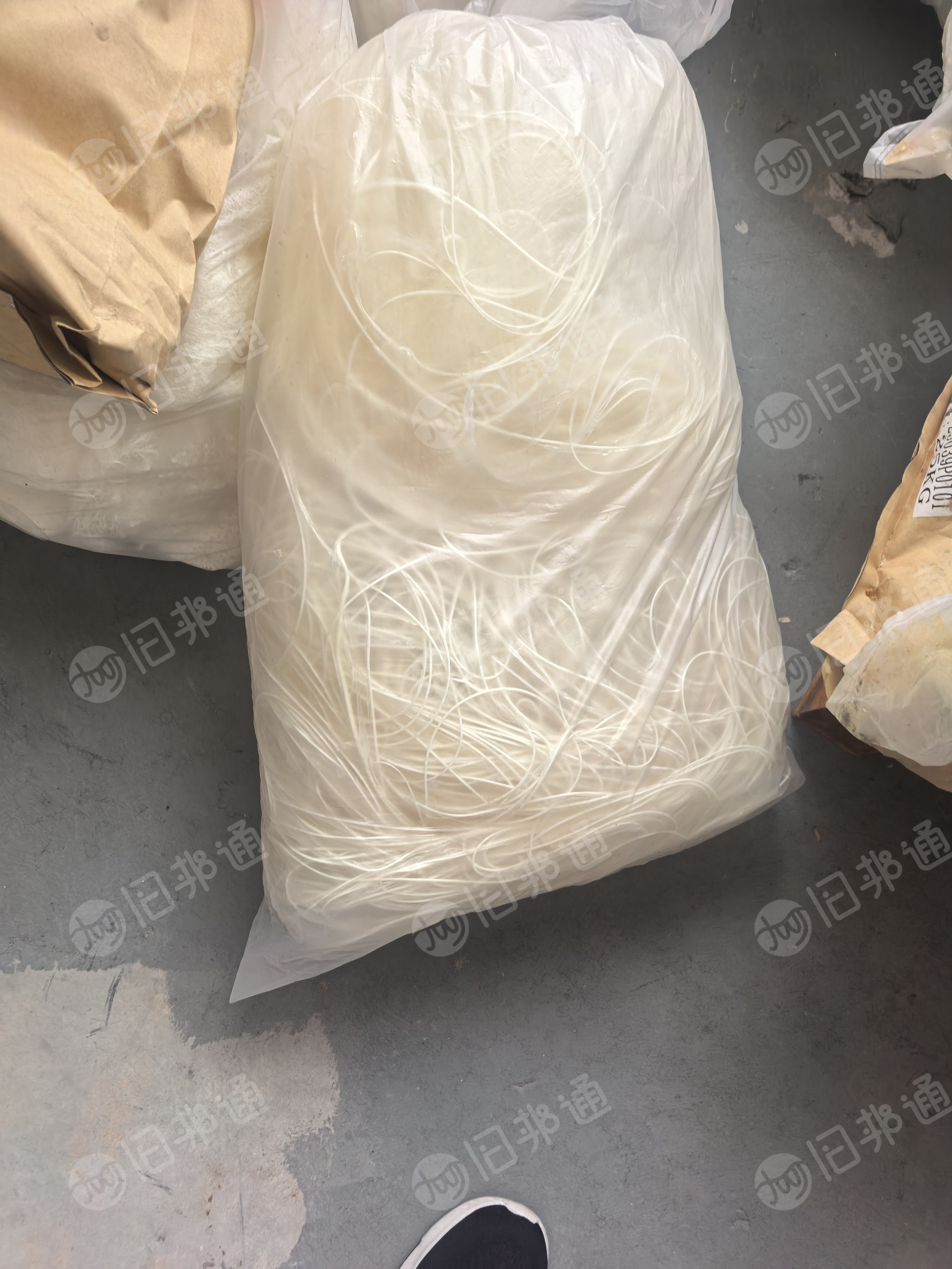 厂家出售tpu混合涤纶废丝,纯tpu废丝,tpu废料