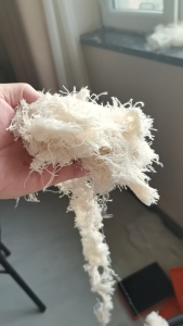 出售纯棉原回丝,桨回丝,废纱等,货在新疆阿克苏