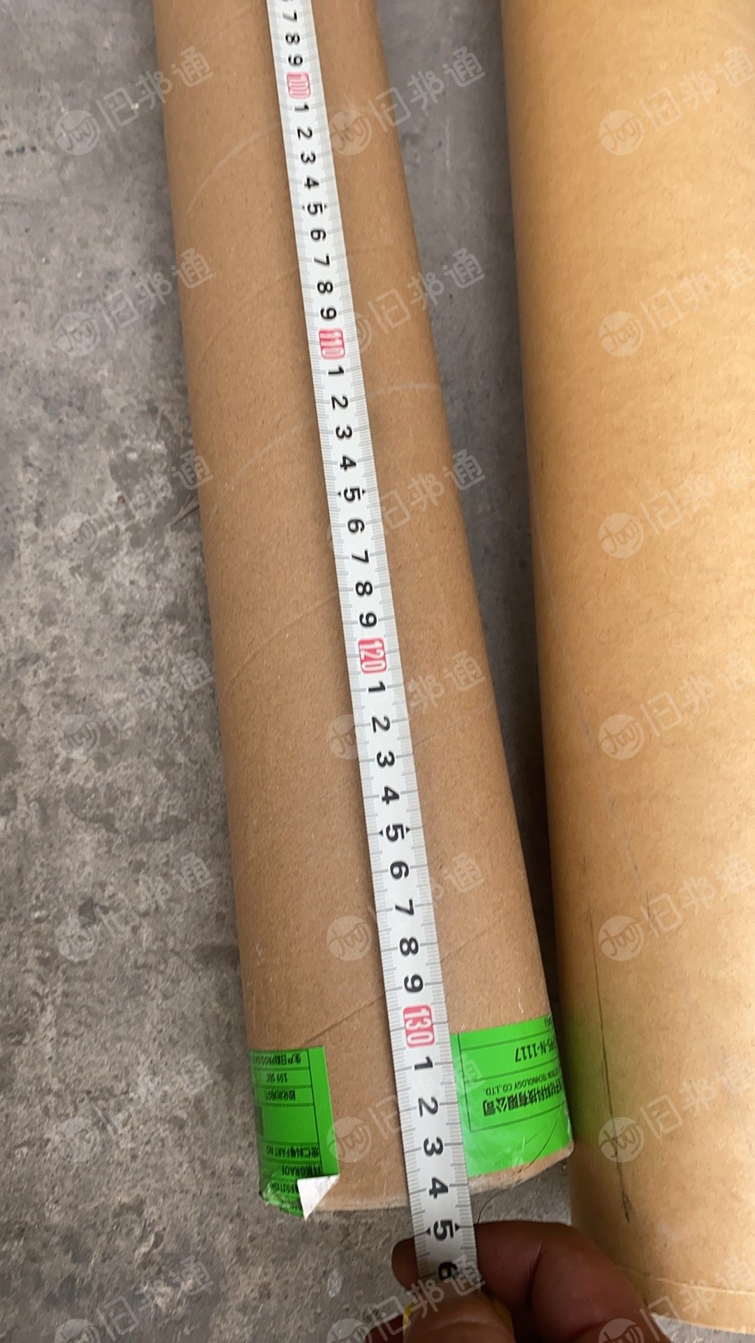 长期出售二手纸管，内径7.5cm，厚度0.8cm，长度134cm