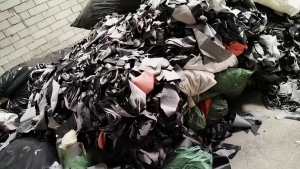 长期出售PVC革边料，PVC人造革边料