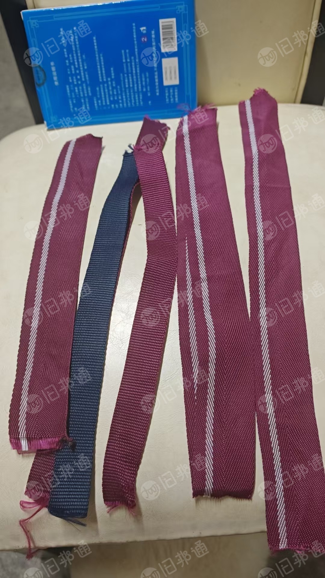 出售丙纶织带，有成品的，也有废料，货在浙江宁波