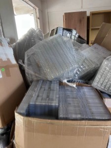 长期出售电子厂下来的pet吸塑盒废料