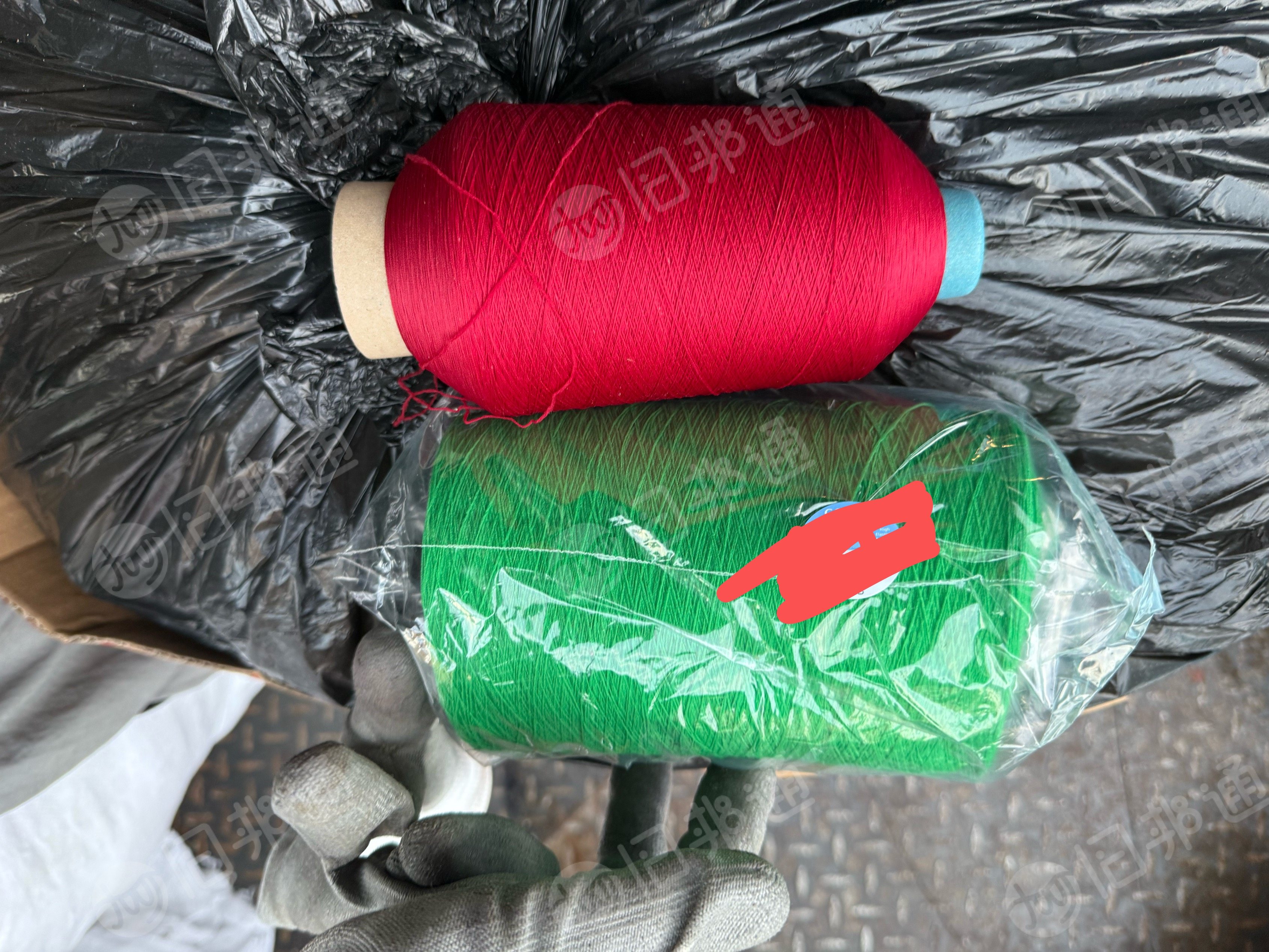 长期出售废纱线，加工后剩下的纱线