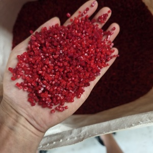 珍珠棉红色覆膜颗粒出售