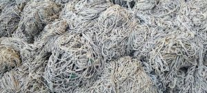 出售白色安全网，棉线的，现货有五六吨，货在山东济南