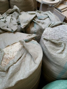 出售PVC封边条废渣子，封边沫