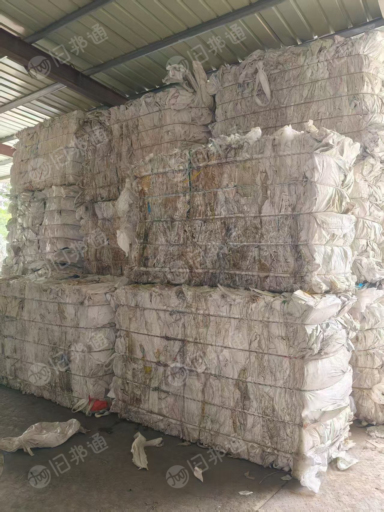 现金大批量回收大白二白水洗吨包料，月需500吨，要纯吨包料
