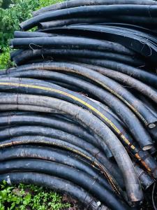 出售橡胶抽水管、橡胶输送带边角料