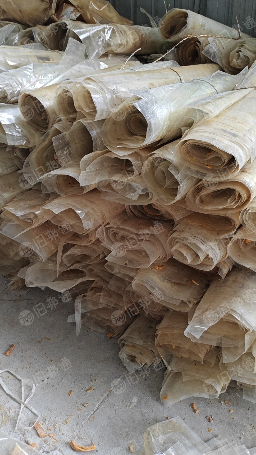 出售PET膜，清洗破碎料用