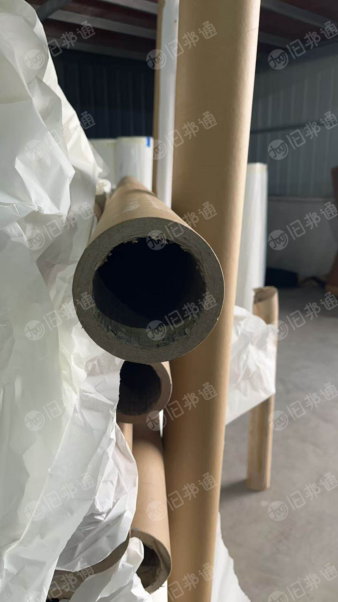 出售可再利用纸管，内径7.6cm，厚度1.2cm，长度1.9米