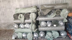 长期出售库存布，水洗帆布2*2加密的，现货3吨，都是同一批次的，在河北保定