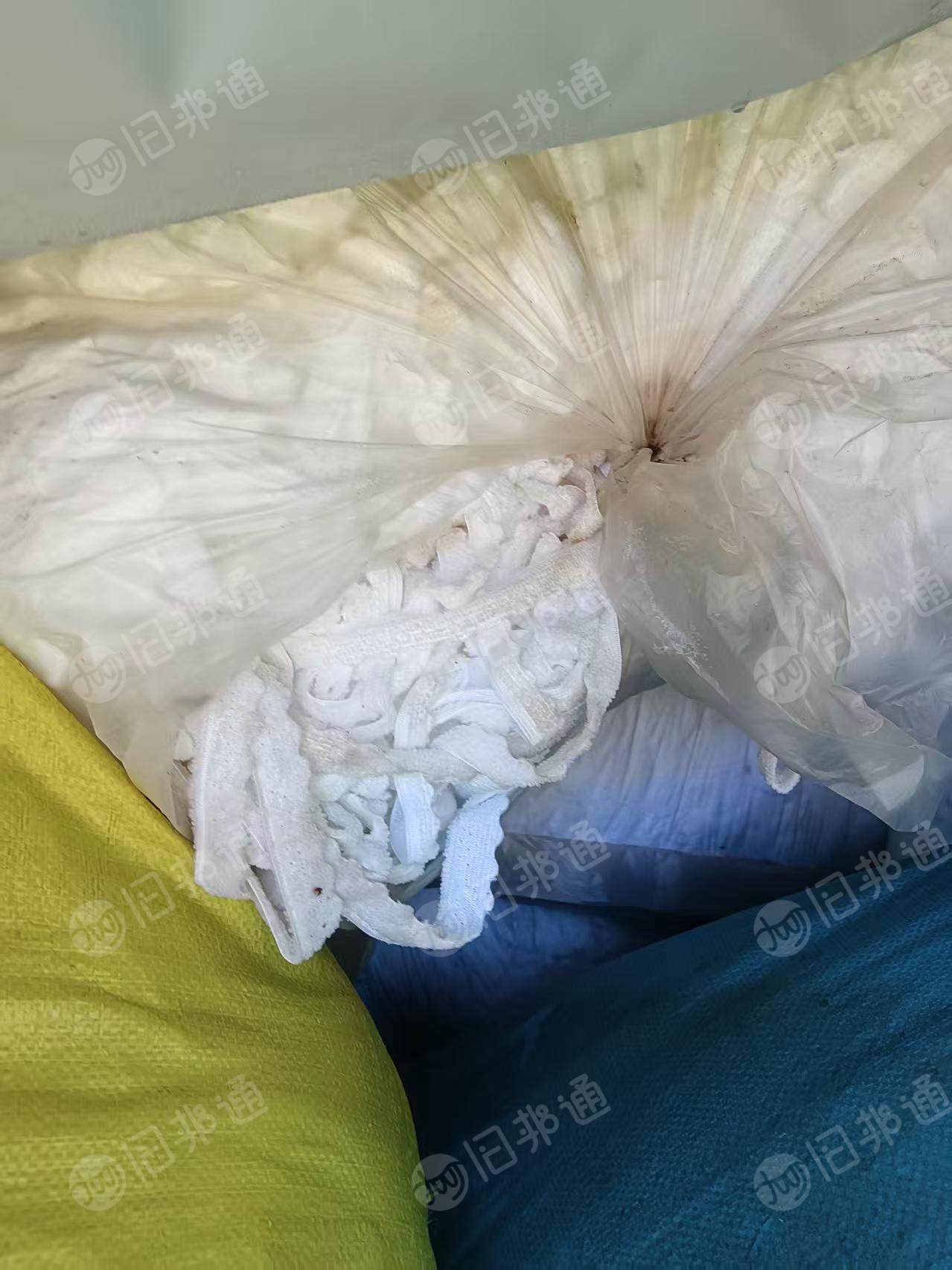 长期出售纯涤纶毛巾边角料，浅色，杂色，月供40吨，在河北保定