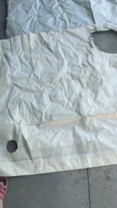 长期出售涤纶过滤布，滤布，带浆的，现货二十多吨