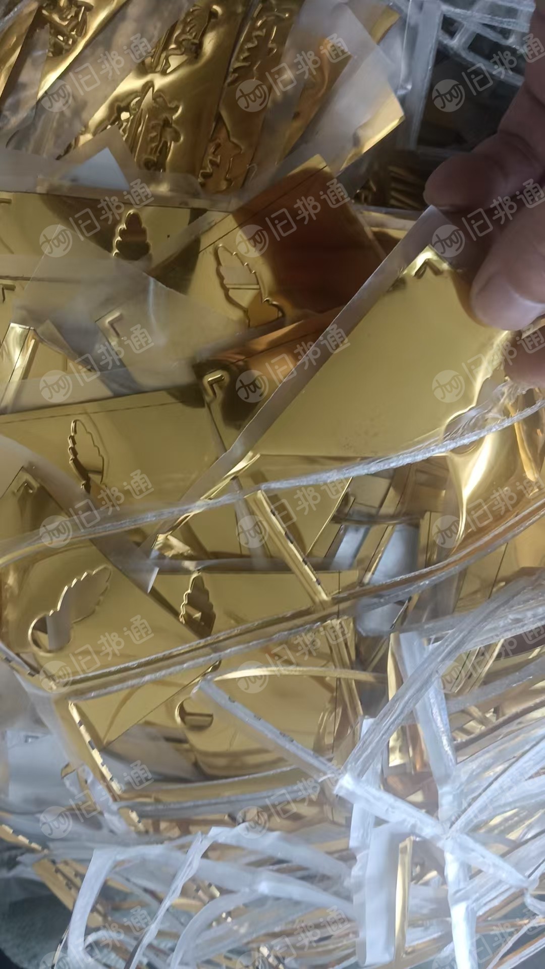 出售PVC复合膜废料，复合电镀膜，不含PET，长期有货