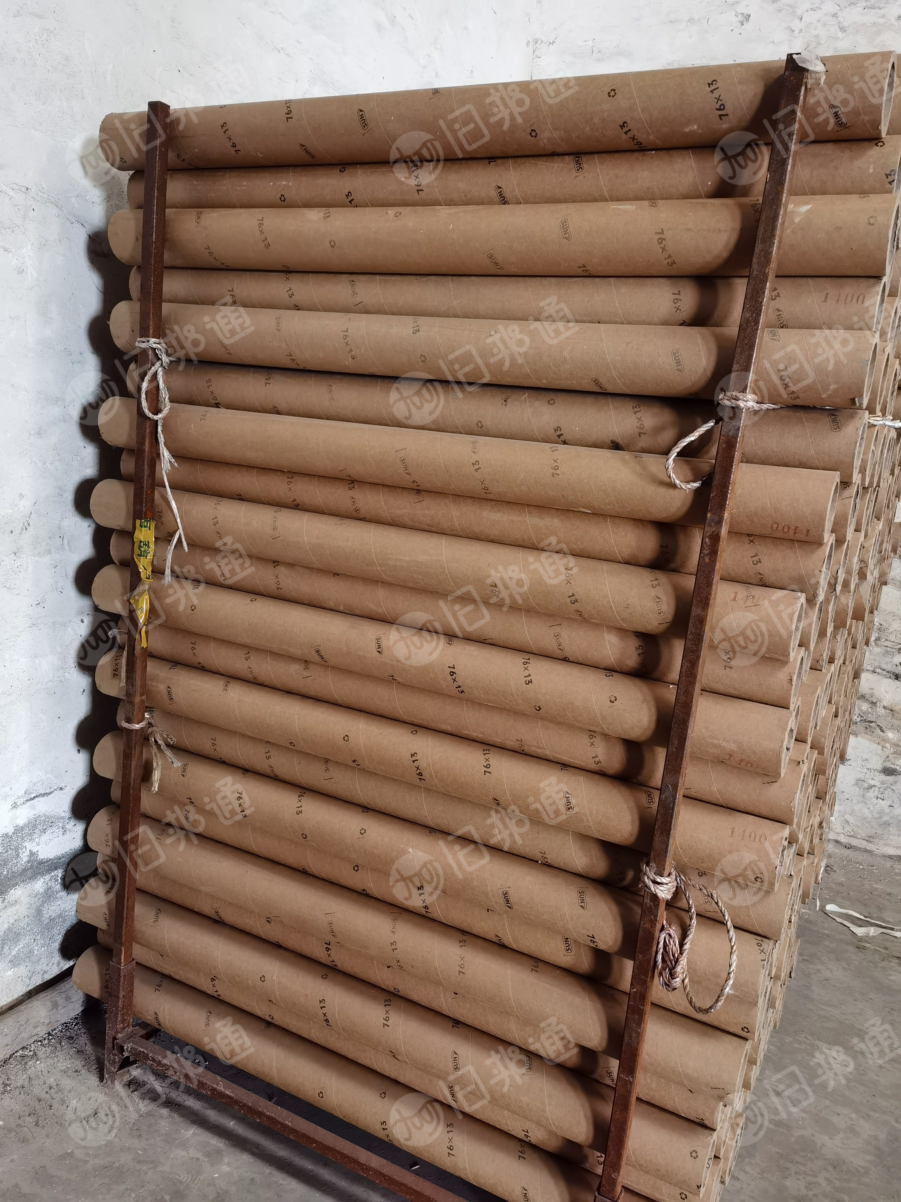 长期出售3寸二手纸管,0.9-1.5厚度都有
