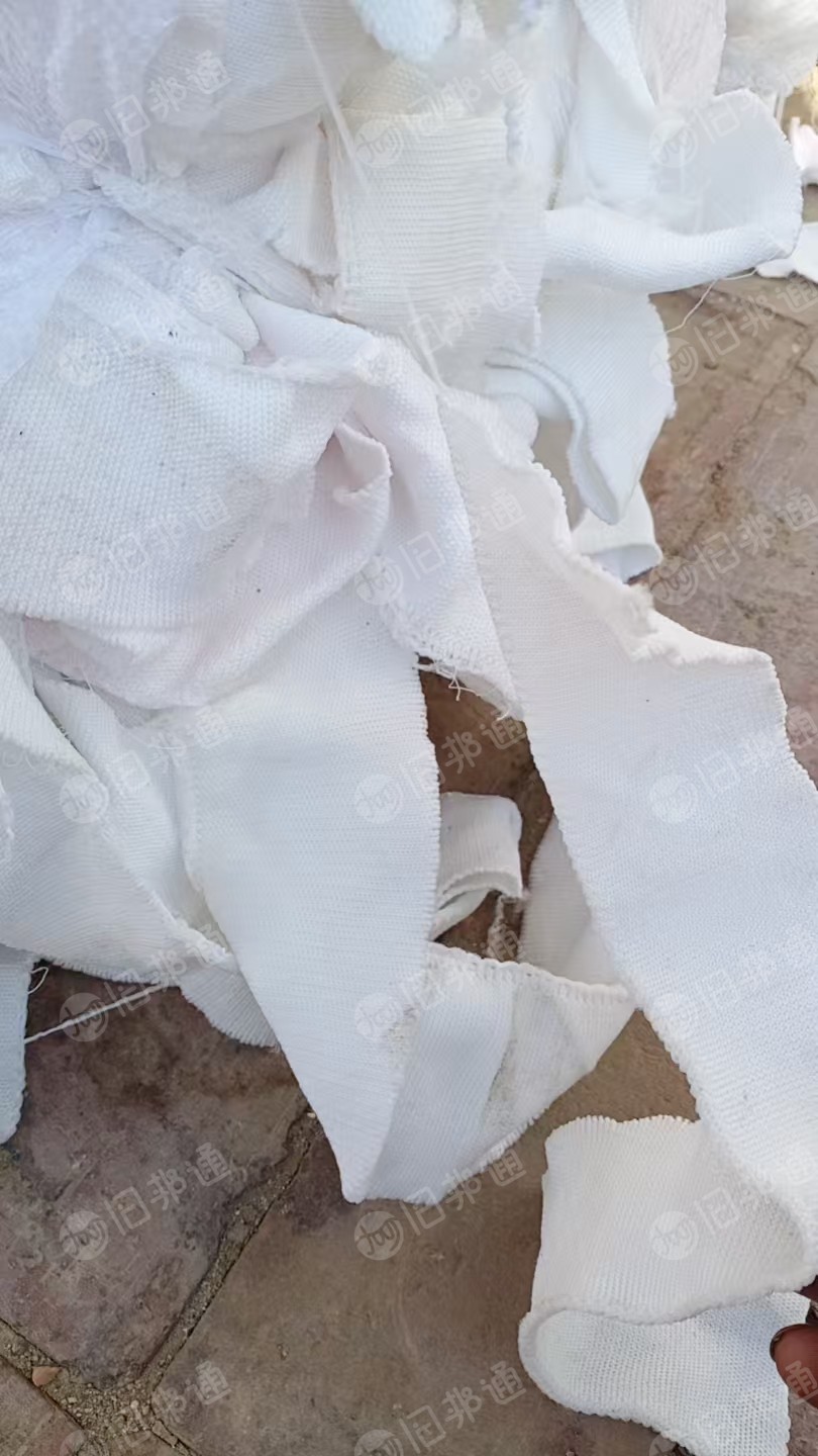 长期出售针织厂下来的白色涤纶废布,涤纶边角料,涤纶针织废布,月供十来吨