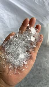 大量出售PET吸塑盒破碎料，现货100吨