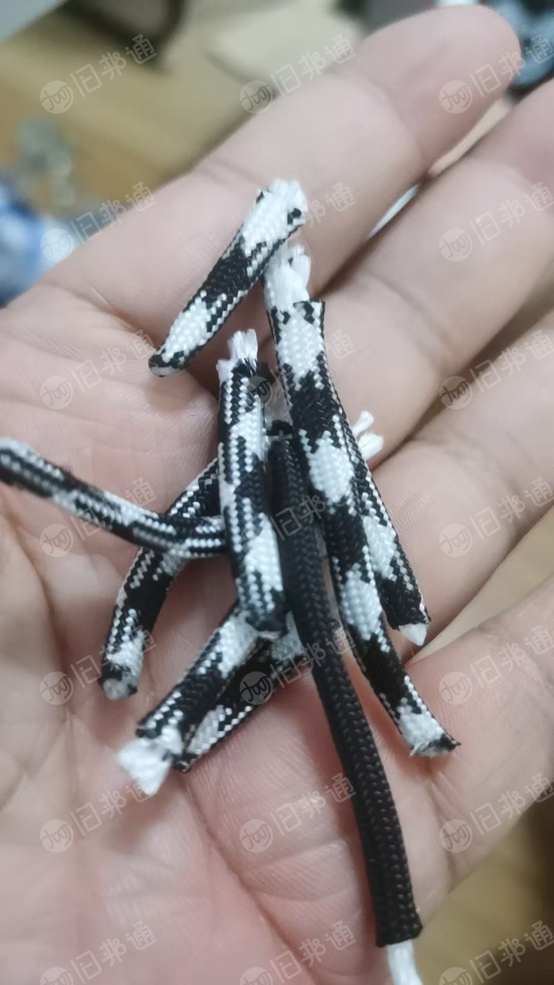 长期出售七芯伞绳下来的丙纶边角料,丙纶织带