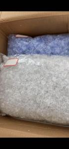 大量求购PET瓶胚破碎料，要白色和蓝色的