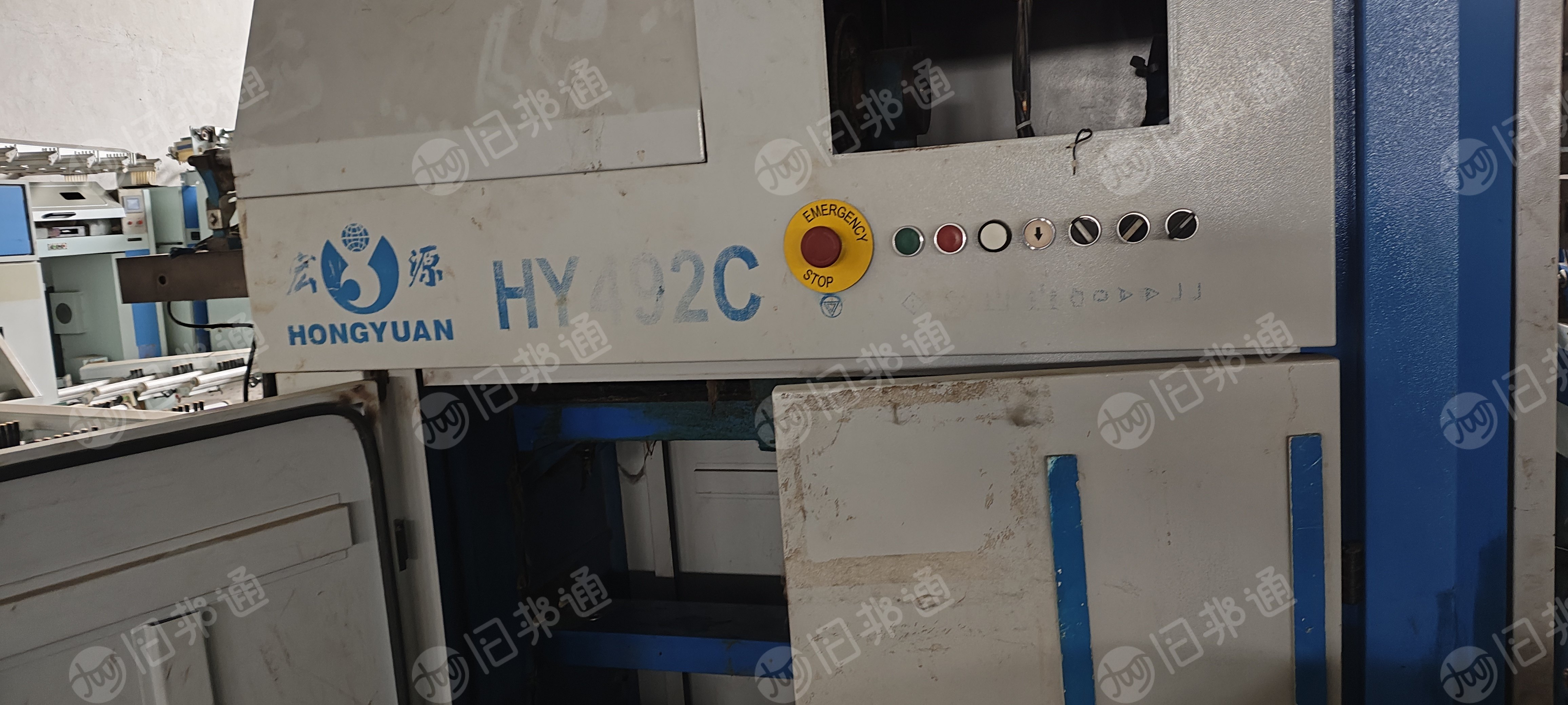 出售原纺织厂下来的机械设备,往复抓棉机,梳棉机,开棉机等