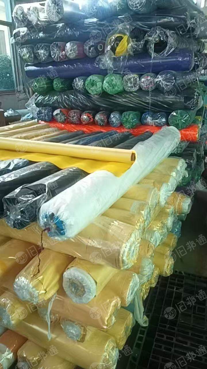 长期出售库存雨衣布，PVC胶布