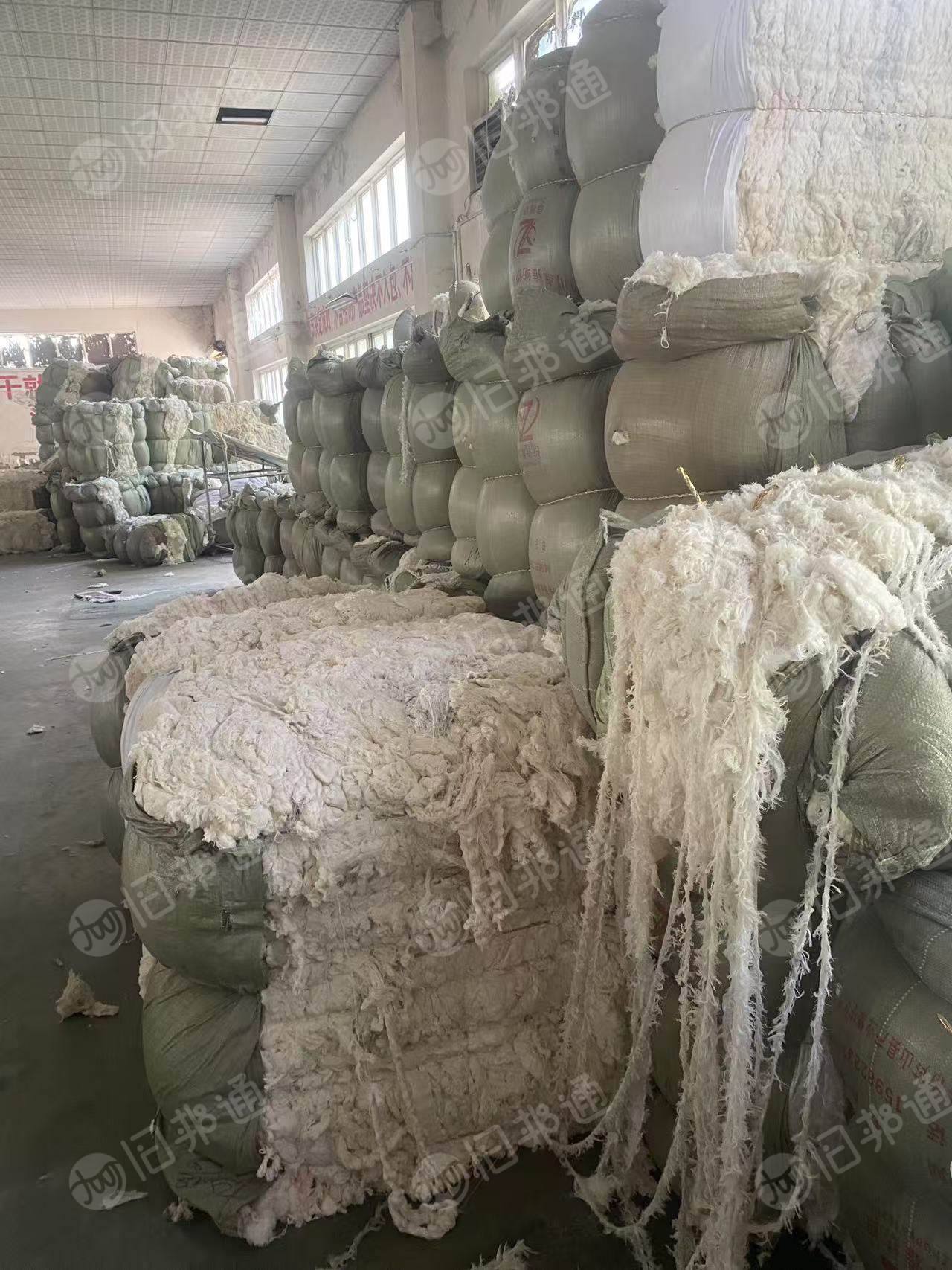 长期出售纺纱厂下来的纯棉废纱
