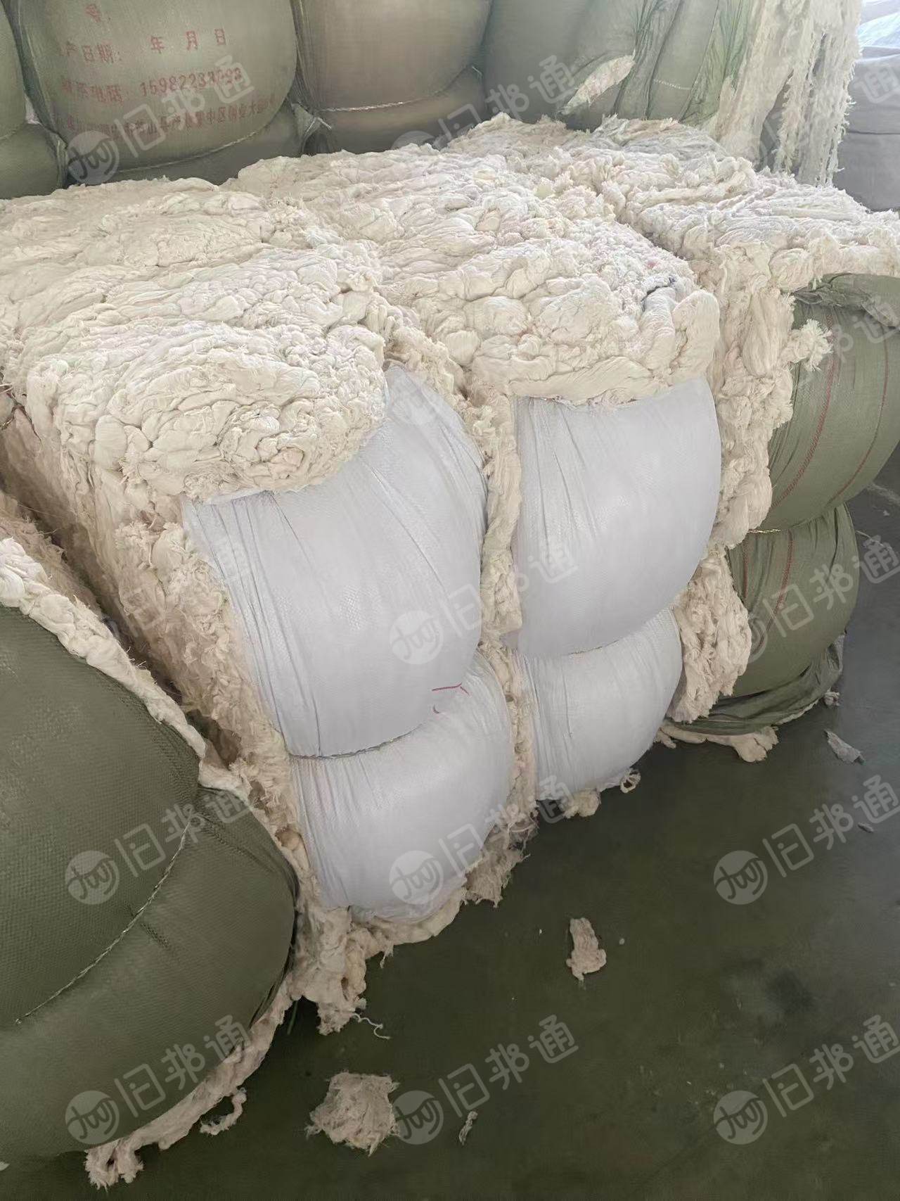 长期出售纺纱厂下来的纯棉废纱
