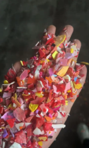 长期出售分色丙破碎料，红丙破碎料