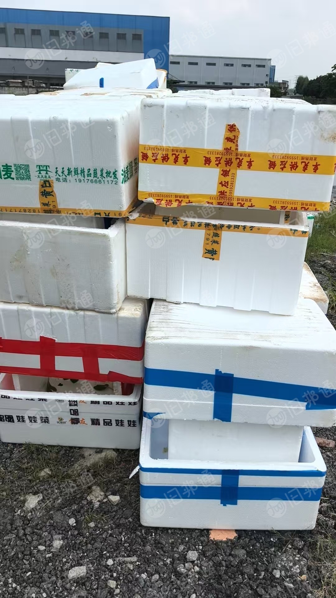 出售泡沫箱废料
