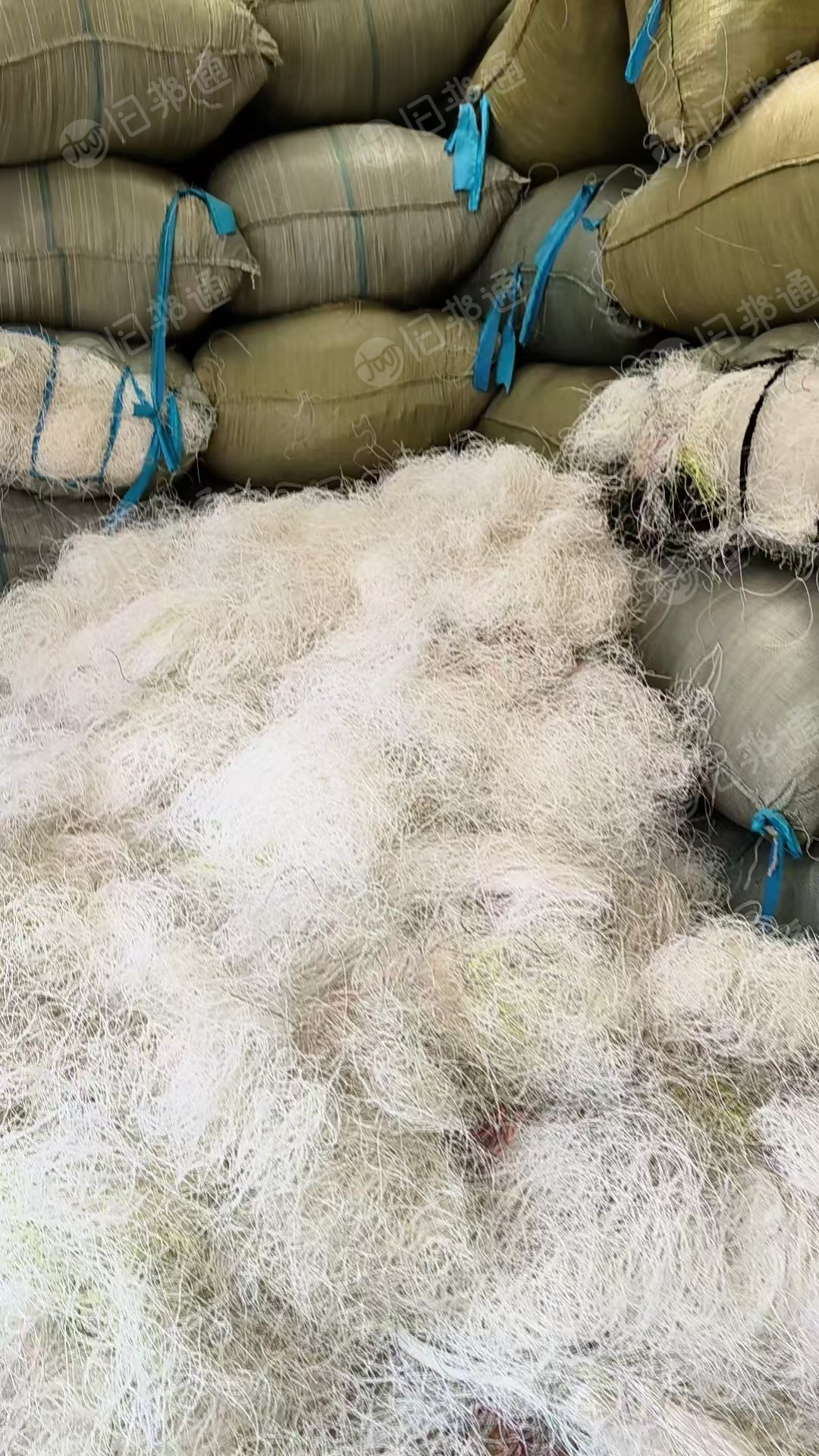 长期出售单六尼龙废丝,锦纶废丝,球拍线边角料,现货有10来吨,货在浙江杭州
