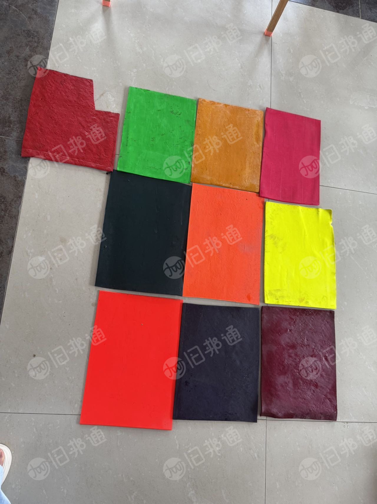 出售库存橡胶色母块清仓处理