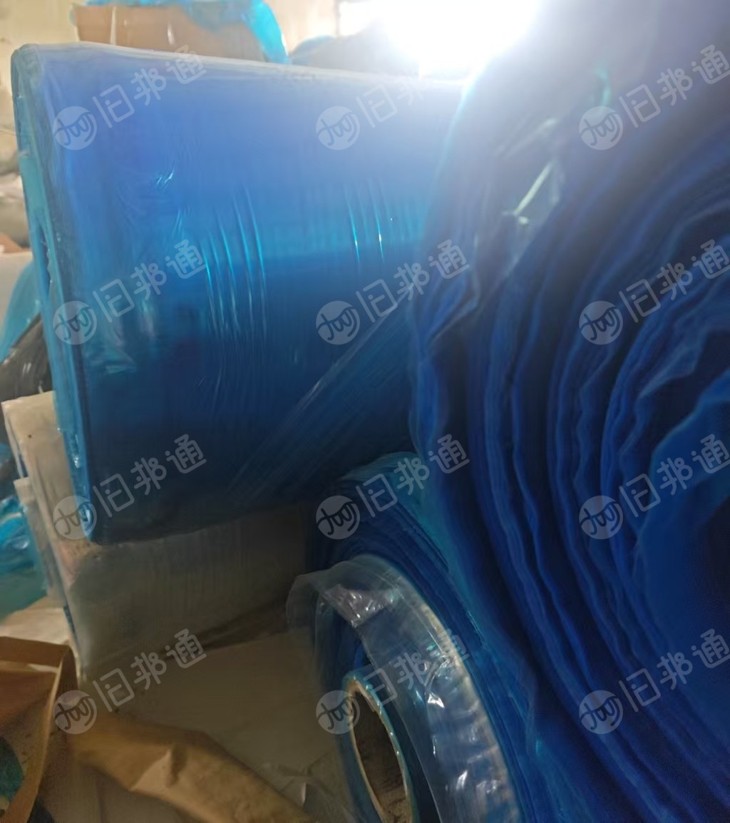出售PE蓝膜卷膜，原生一级高压膜，可二次利用也可造粒，现货10吨