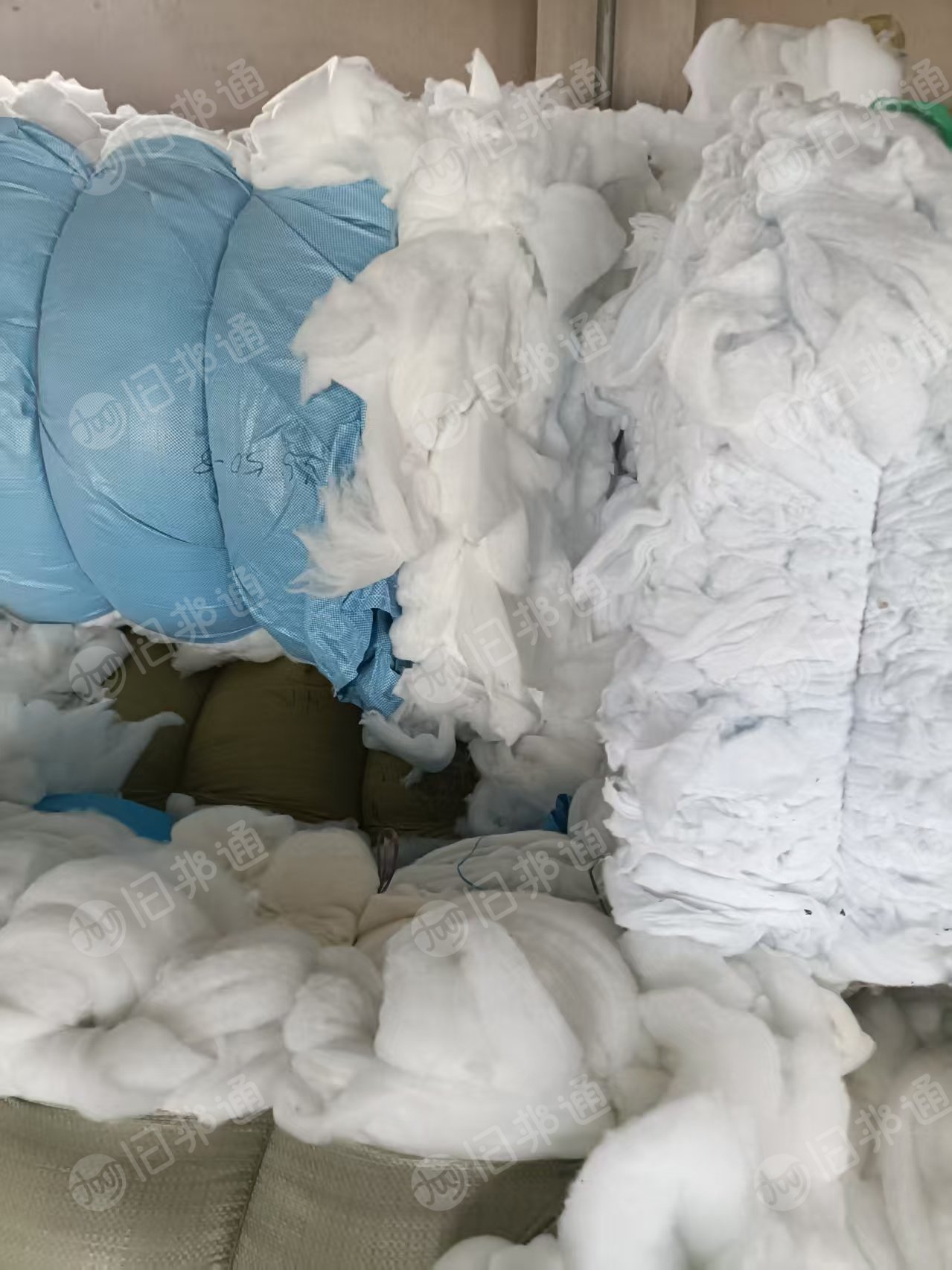 长期出售服装厂下来的丝绵下脚料,干净丝绵,丝绵,货在安徽滁州