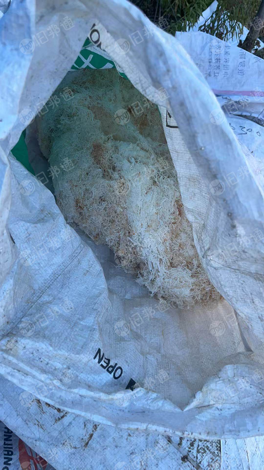 免费送锯床锯下来的的尼龙废料，PA废料，含点钙粉，现货有20袋，货在浙江宁波