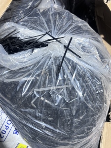 长期出售尼龙扎带废料，黑色占比多