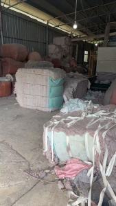 长期回收开松好的化纤棉，再生棉，烤火桌布填充用，月需十几吨