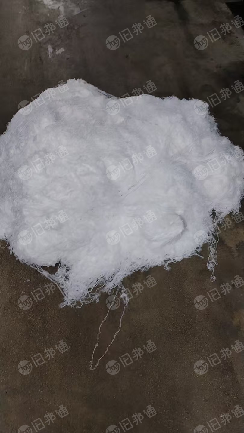 长期出售单6双6混合在一起卖的锦纶废丝，尼龙废丝，里面20%有光，消光，半光都有，月供60吨左右