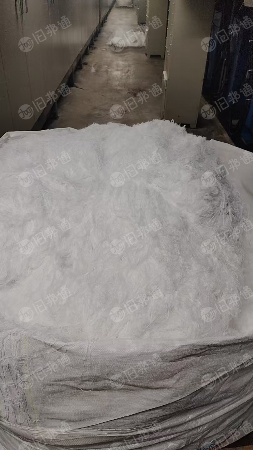 长期出售单6双6混合在一起卖的锦纶废丝，尼龙废丝，里面20%有光，消光，半光都有，月供60吨左右