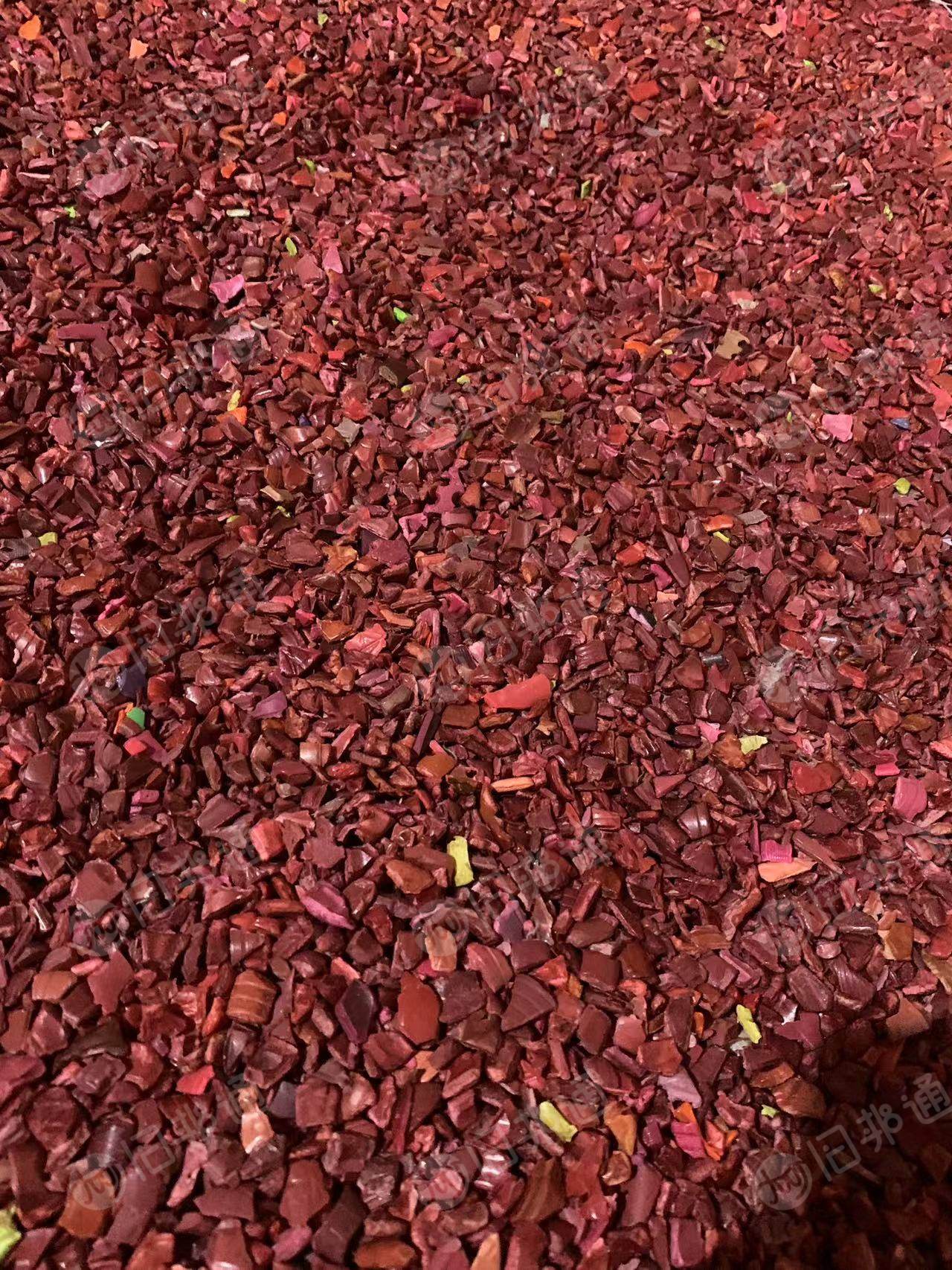 出售PC纱线管破碎料，冲击6-7个，杂色的也有，月供100吨